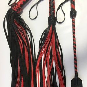 Floggers Set of Genuine Leather Whips Flogger Classic 50 Tails - Etsy