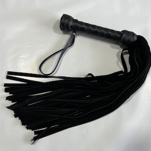 Flogger Leather 45 Tails Suede - Handmade