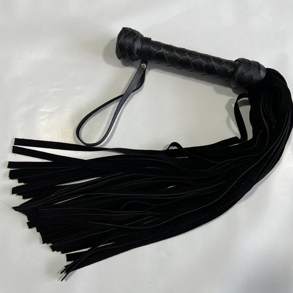 Floggers leather floggers 45 tails suede Handmade