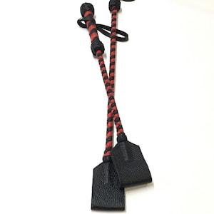 Spanking Riding Crop Leather Wrapped Handle 29&quot; and 19,7&quot;- Handmade