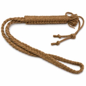 Jute Spanking Belt 25,5" Fetish Flogger- Handmade image 2