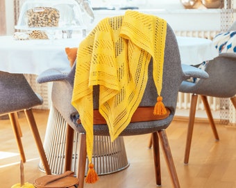Lace Shawl #1 - Simple & satisfying knitting pattern