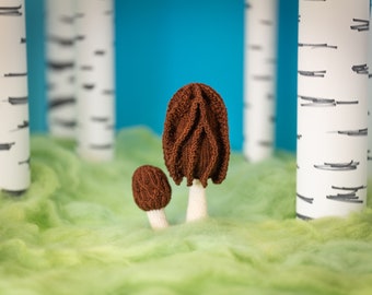 Morel knitting pattern