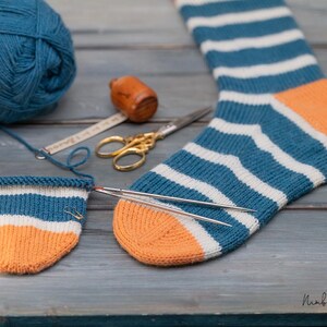 The perfect toe-up sock knitting pattern image 3