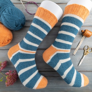 The perfect toe-up sock knitting pattern image 2