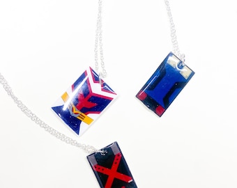 My hero academia necklace, all might necklace, Boku no hero jewellery, anime jewels, deku charm, Midoriya jewellery, Bakugo necklace