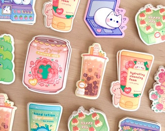Stickerpakket / Kies 5 stickers / Waterdichte vinylstickers / bundel met korting