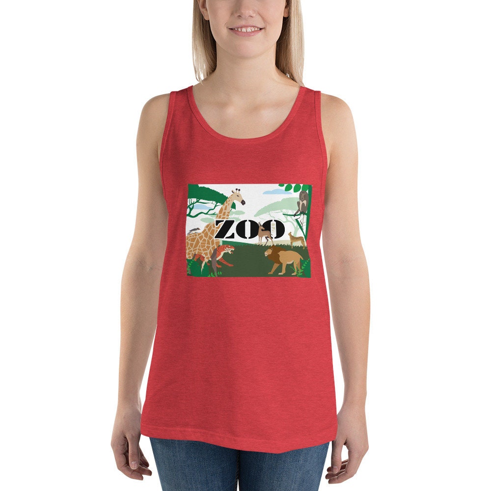 ZOO Unisex Tank Top Etsy