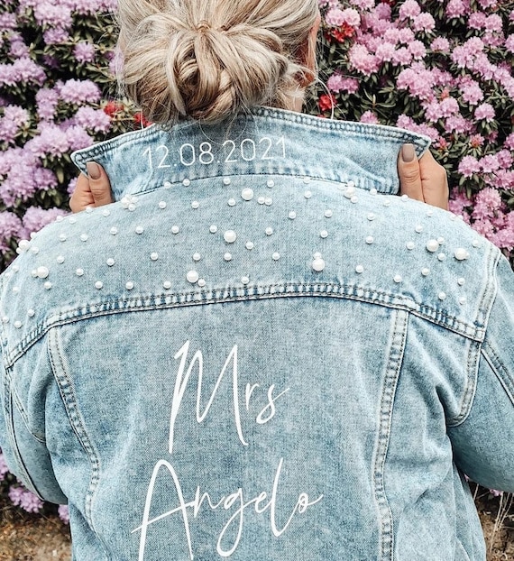 Chaqueta Denim Chaquetas Vaqueras Para Novias Cazadora Vaquera