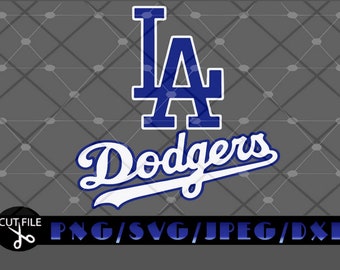 Download Dodgers Cricut Etsy