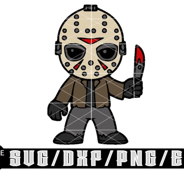 Halloween Svg/ Friday The 13th /Layered Digital Downloads Includes Svg| Eps| Dxf| Png Files