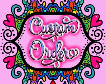 This Is Someone's Custom Order • Png Wrap • Sublimation Design • Message Me!