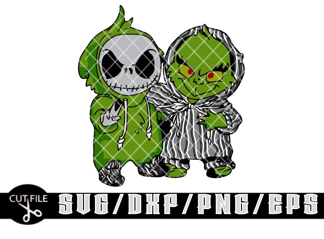 Jack Skellington Grinch Costume Switch BFF SVG -  Portugal