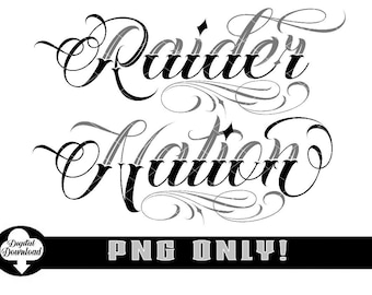 Silver & Black Halftone Script Writing/ Digital Download | PNG Only!!  (This Is NOT A FONT!!)