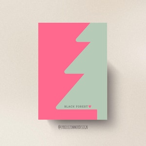 Schwarzwald Karte • Schwarzwald | digitaler Download zum Ausdrucken
