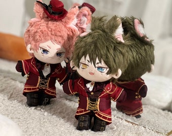 Shu and Mika plushie 20 cm dolls instocks(READ DESCRIPTION)