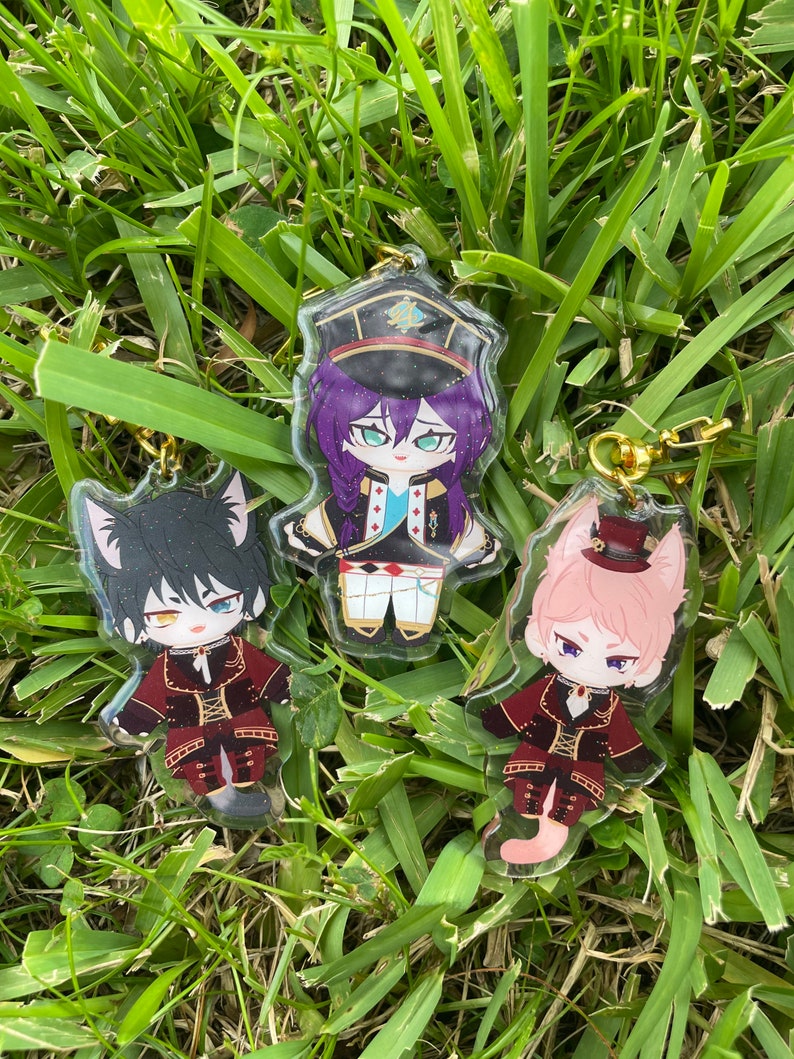 Enstars Keychains Mayoi Shu Mika Etsy