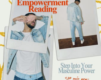 Divine Masculine Empowerment - Tarot Reading for Strength, Confidence, & Life Direction