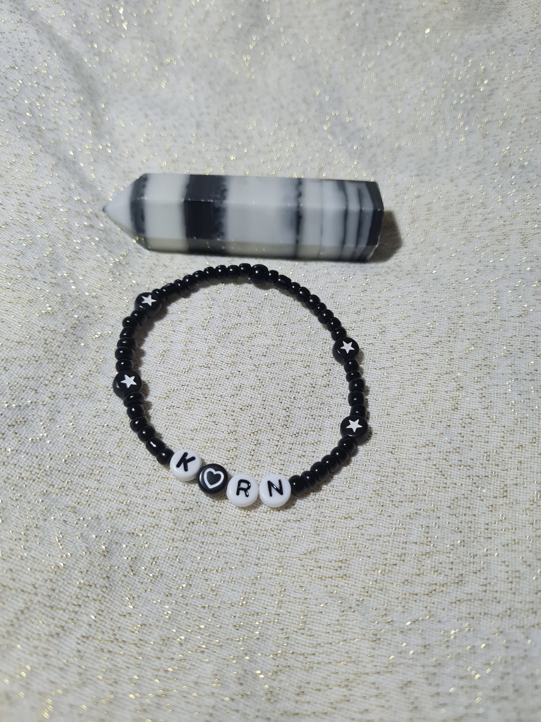 Korn Korn Music Band Bracelet Emo Gothic Alternative Etsy