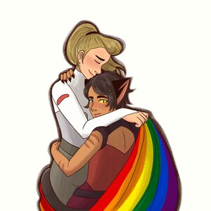 Catradora print - Be proud
