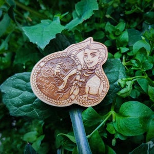 Jinx / Powder wooden pin from ARCANE season 2