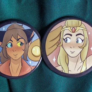 Matching pins Catra and Adora future