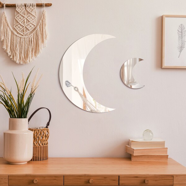 Moon Mirror Etsy