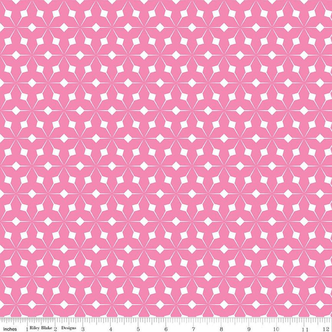 SALE - Colour Wall Geo Pink - Etsy