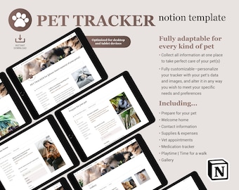 PET TRACKER | Vorstellungsvorlage