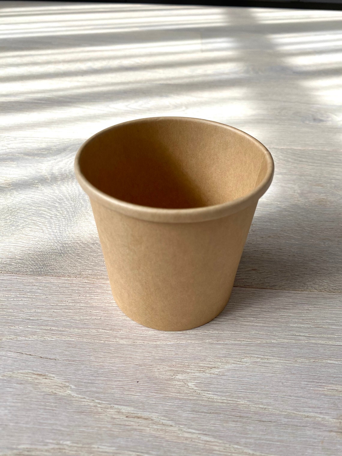 10 cardboard cups coated brown togo cup gift wrapping 90 Etsy