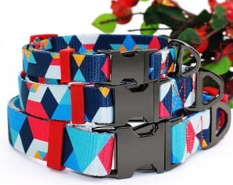 Dog Collar | Metal Buckle Dog Collar | 3 Sizes |  Dog Leash | Collar/Leash SET