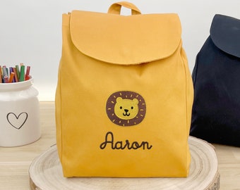 Children's backpack personalized with names for boys and girls