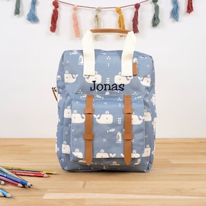 Sac à dos enfant Fresk avec nom / sac à dos maternelle / sac à dos garderie personnalisé avec nom / cadeau enfant