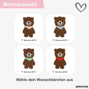 Baby und Kinder Kapuzenhandtuch mit Teddy und Namen personalisiert in Weiß/Rosa/Blau/ 75x75cm / 100x100cm / Babyhandtuch / Kindergeschenk Bild 3