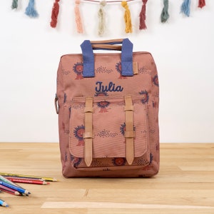 Sac à dos enfant personnalisé avec le nom de Fresk / sac à dos maternelle / cadeau enfant / brodé