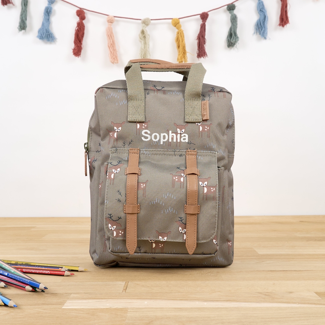 Kita Backpack / Kindergarten Backpack With Embroidered Names in 20