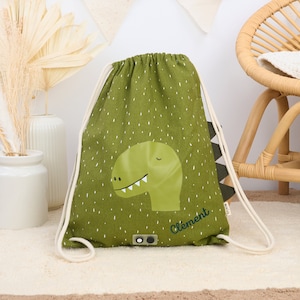 Kinderturnbeutel Trixie personalisiert mit Namen BESTICKT | Turnbeutel | Turntasche | Turnbeutel für Kinder | Kita | Jungen und Mädchen