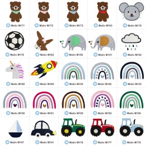 Kinderschürze / Kochschürze / Backschürze mit Namen und Motiv personalisiert für Junge und Mädchen / Fair Trade Baumwolle / bestickt Bild 6
