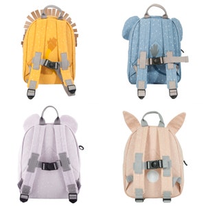 CHILDREN'S BACKPACK PERSONALIZED WITH NAME / Kindergarten Backpack / Kita Backpack / Trixie Backpack for Kids / Giraffe / Rabbit / Mouse / Koala image 9