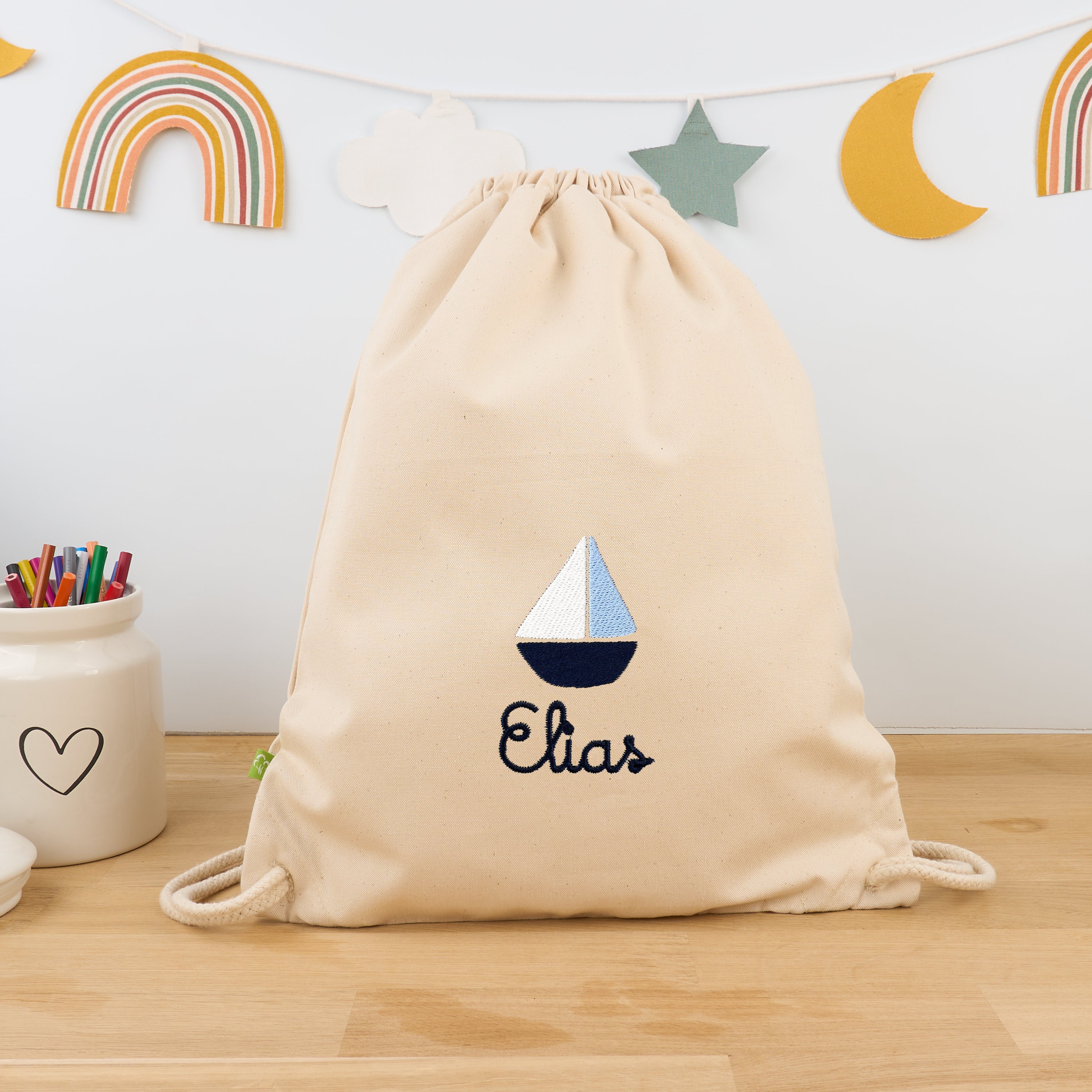 Borsa Sportiva Per Bambini Boy Nature - 20cm, Multicolore Con Personaggi Cartoni