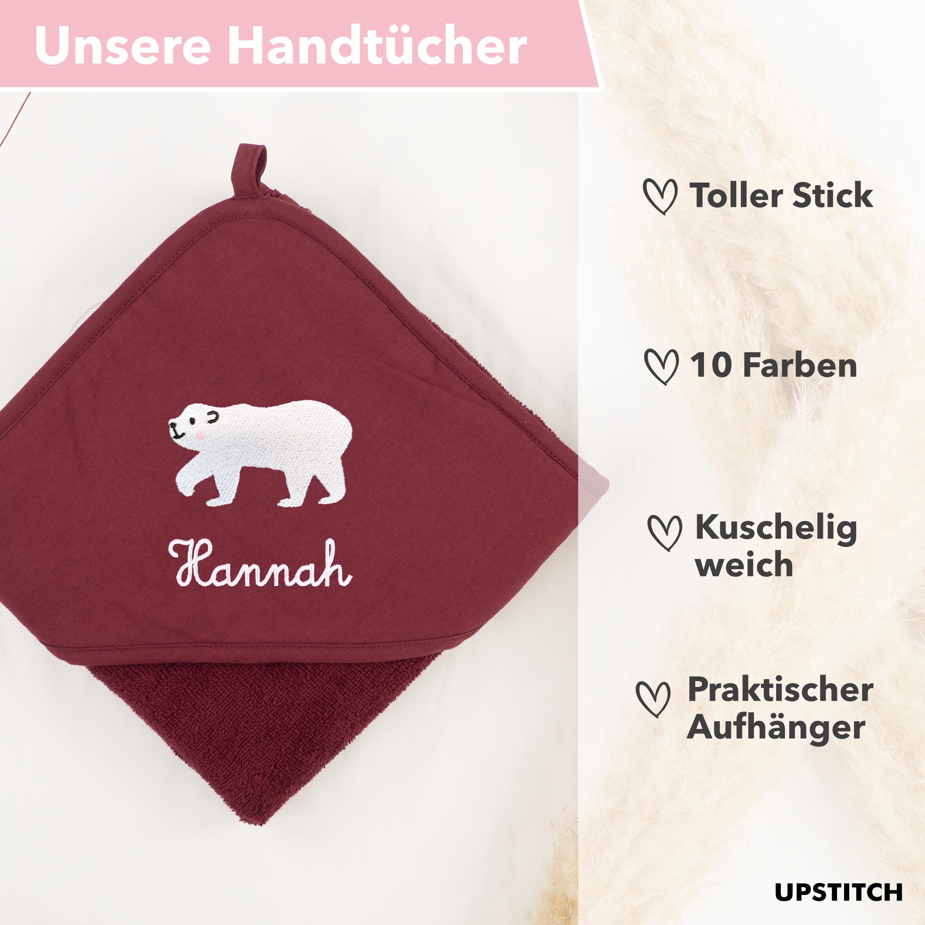 Bath towel personalized with name / Baby hooded towel / Towel child / Christmas / Birthday / Gift birth