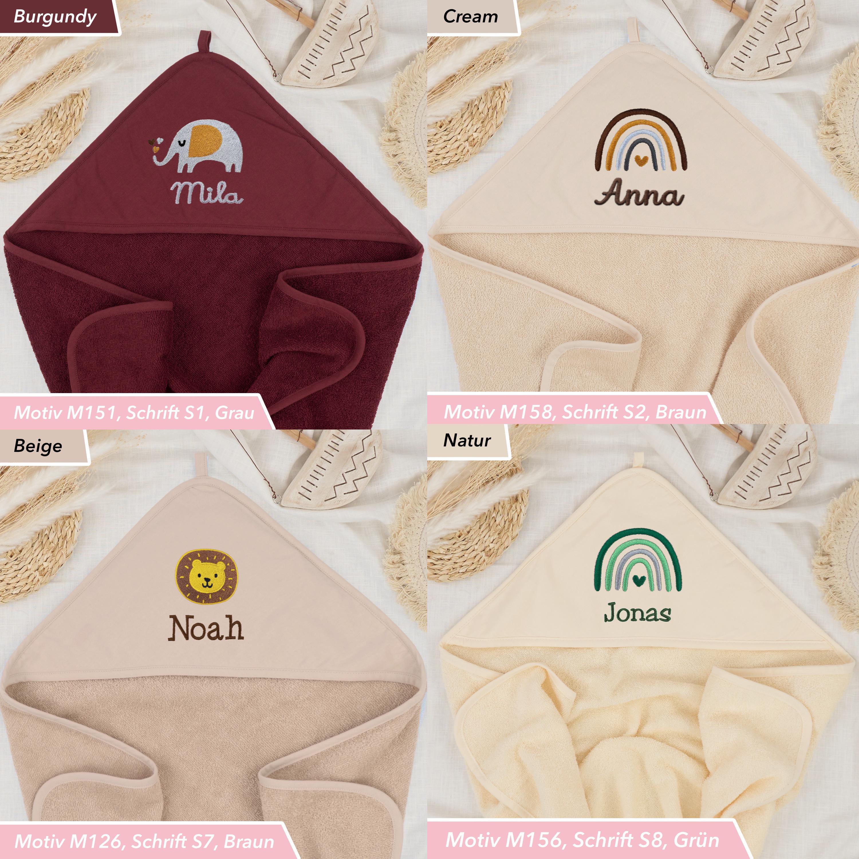 Bath towel personalized with name / Baby hooded towel / Towel child / Christmas / Birthday / Gift birth