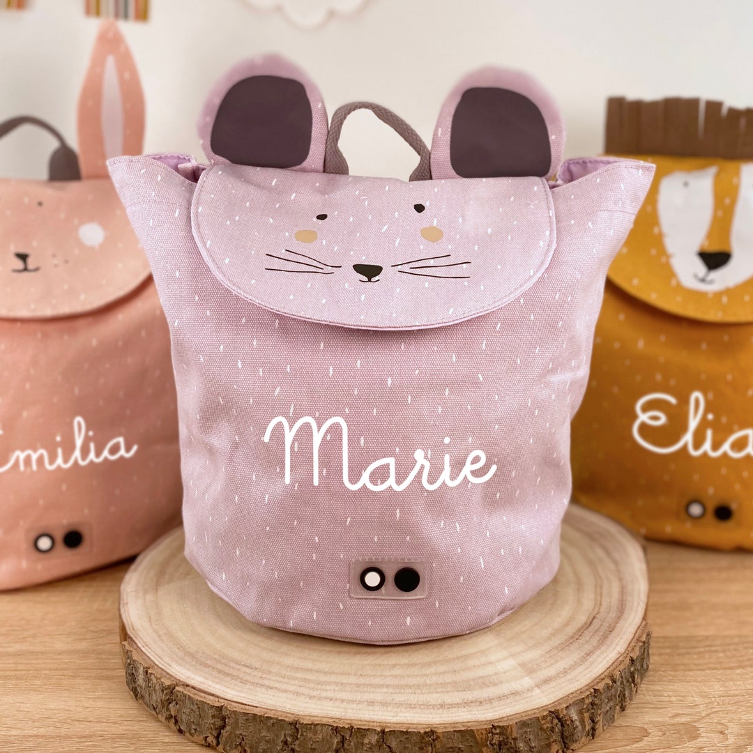 CHILDREN MINI BACKPACK With NAMES Personalized / Kita Backpack / Gym ...