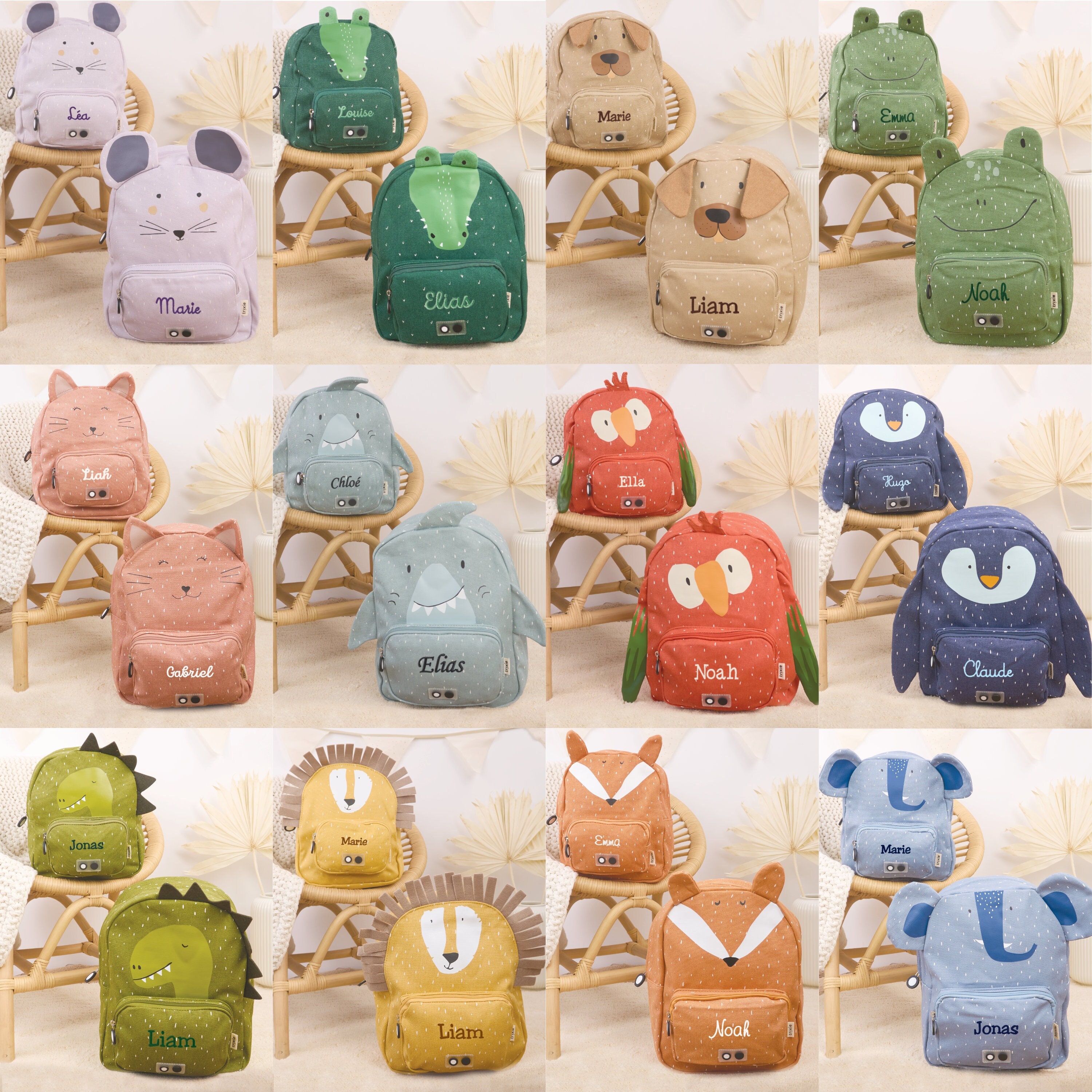 Kids backpack with harness Etsy Belgie