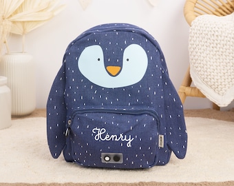 CHILDREN'S BACKPACK WITH NAME personalized / Kindergarten backpack / Daycare backpack / Trixie backpack for children / Koala / Rabbit / Lion / Penguin