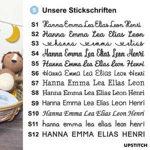 Personalized diaper bag embroidered with name Rainbow / Girls & Boys image 6