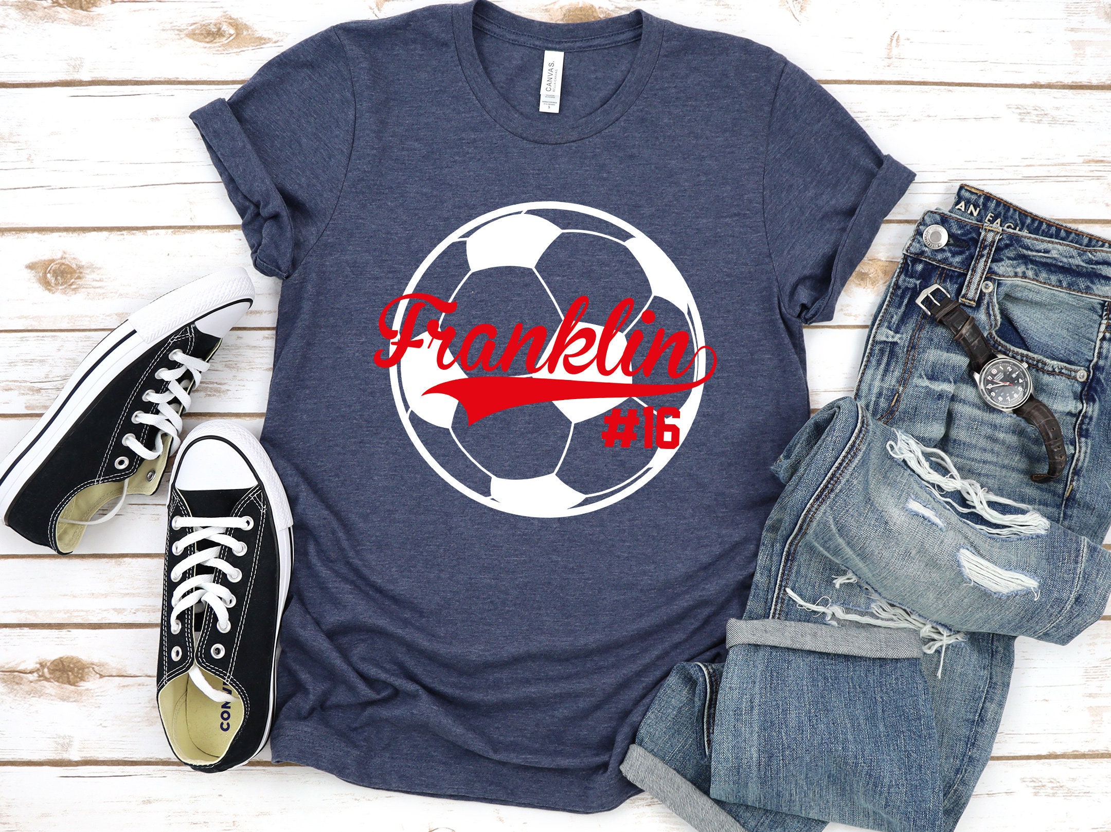 Custom soccer shirt soccer shirtssoccer tshirt soccer Etsy