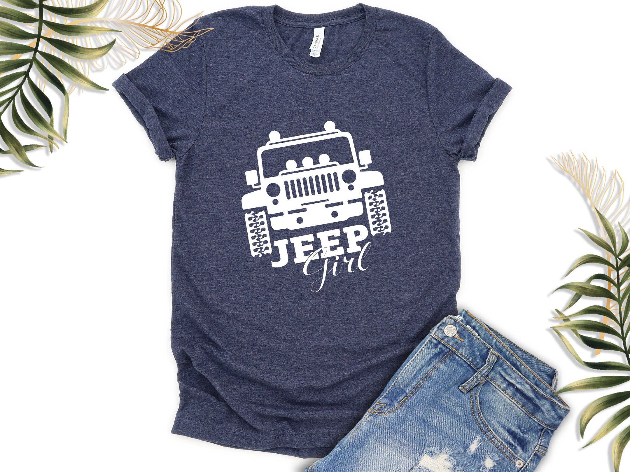 JEEP GIRL T shirtGraphic T ShirtJeep Girl TeesVacation T Etsy