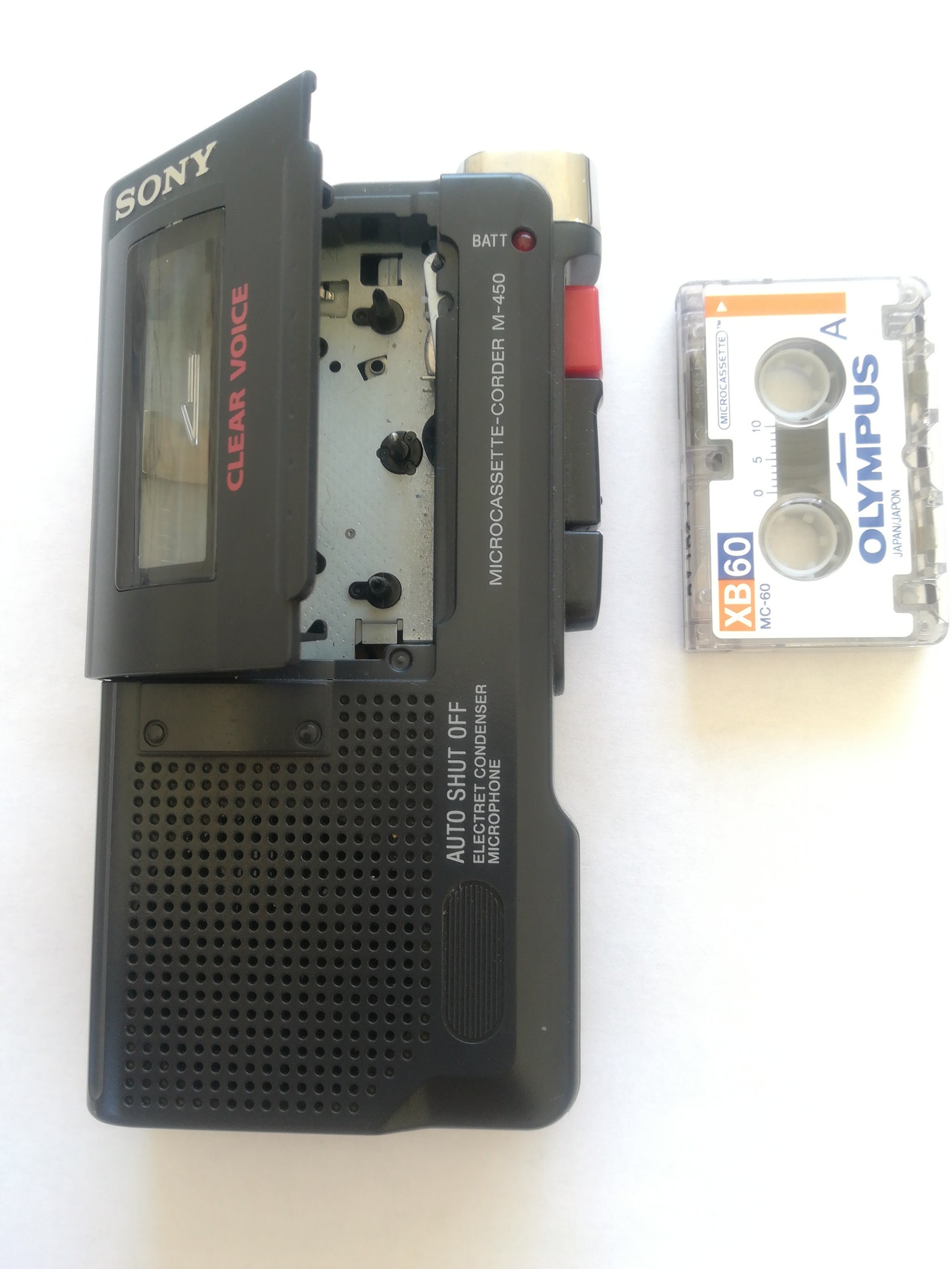 Sony Microcassette recorder M450 op AA batterijen Etsy