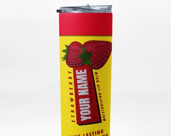 Personalized Chapstick Tumbler